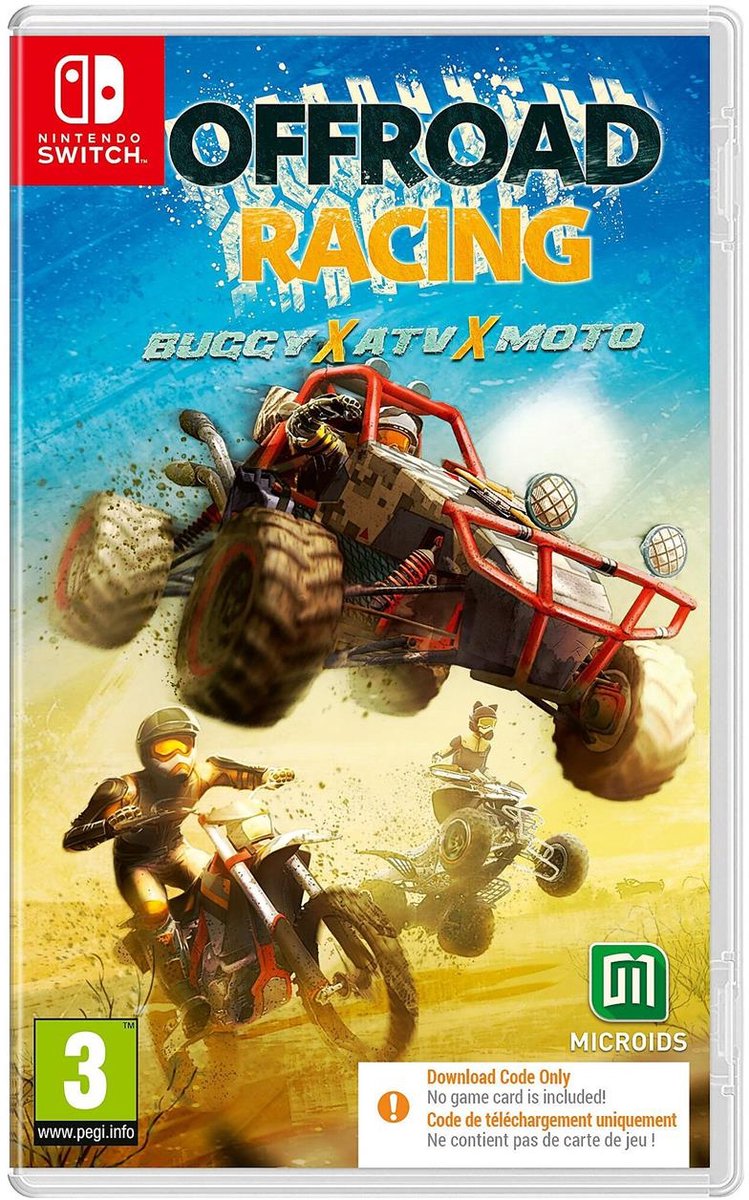 Offroad Racing (Code in a Box) - Nintendo Switch - Racing