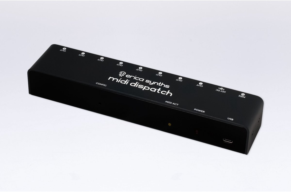 Erica Synths MIDI Dispatch Splitter 1-in/8-out