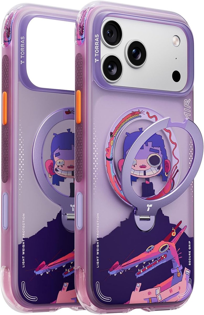 Torras Ostand Q3 Air Gawx Limited - Neon night muse - iPhone 17 Pro