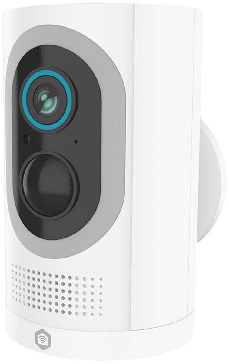 Nedis SmartLife udendørskamera, Wi-Fi, 3MP, Hvid