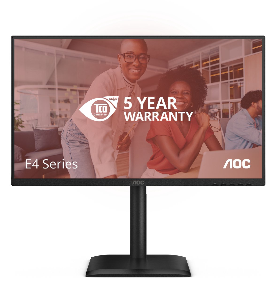 24" AOC 24E4CV - 1920x1080 (FHD) - 120Hz - IPS - 90W USB-C