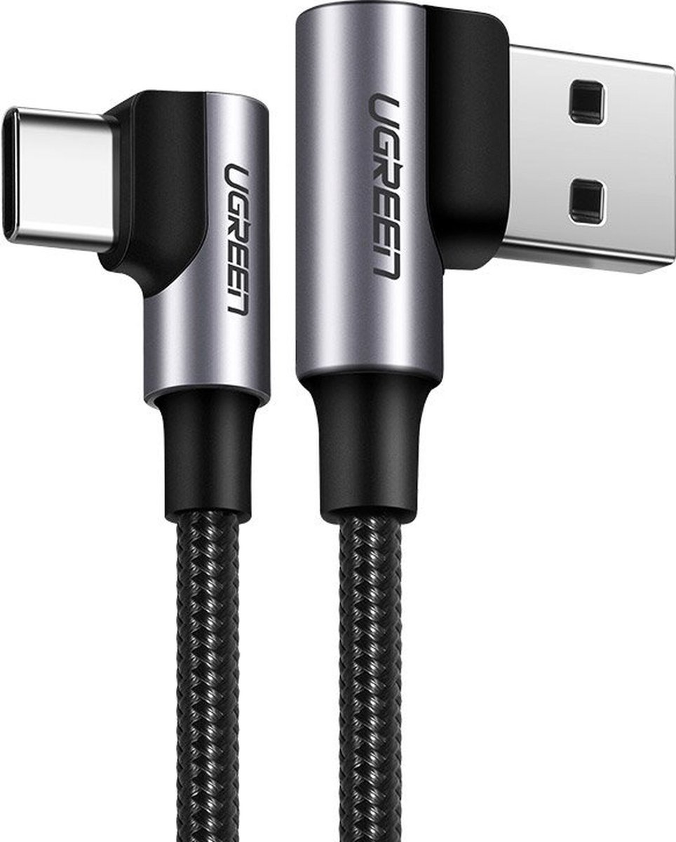 UGREEN USB cable USB 2.0 USB A USB C Black Silver
