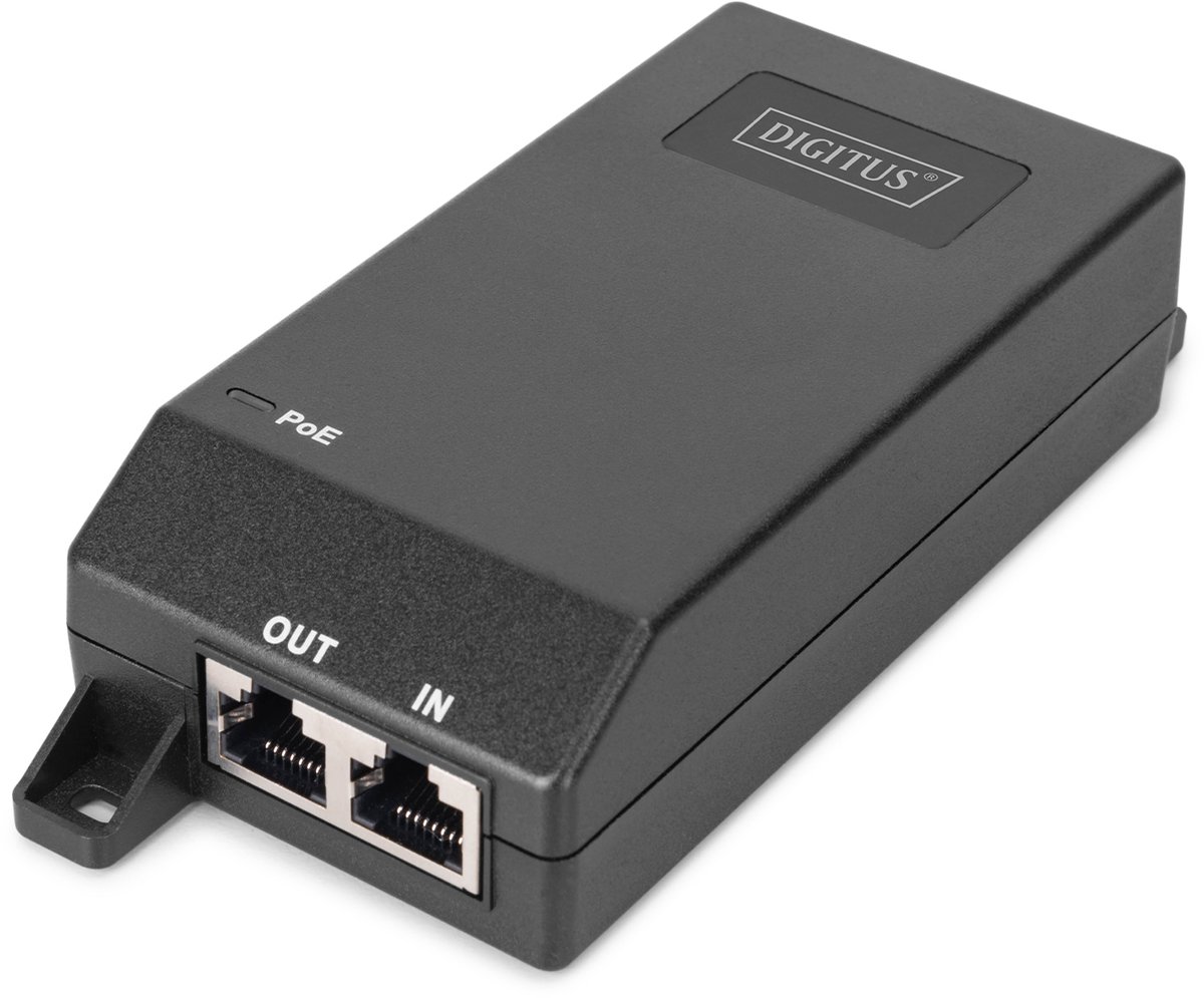 DIGITUS - PoE injector - 802.3at - 30 Watt