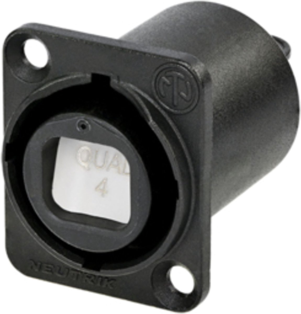 Neutrik NO4FDW-A OPT. Chassis Con. Quad ADV Presa per telaio ottico per LC