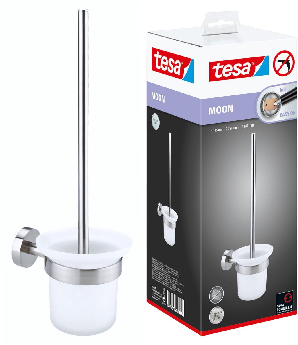 tesa Moon toilet cleaner brush self-adhesive
