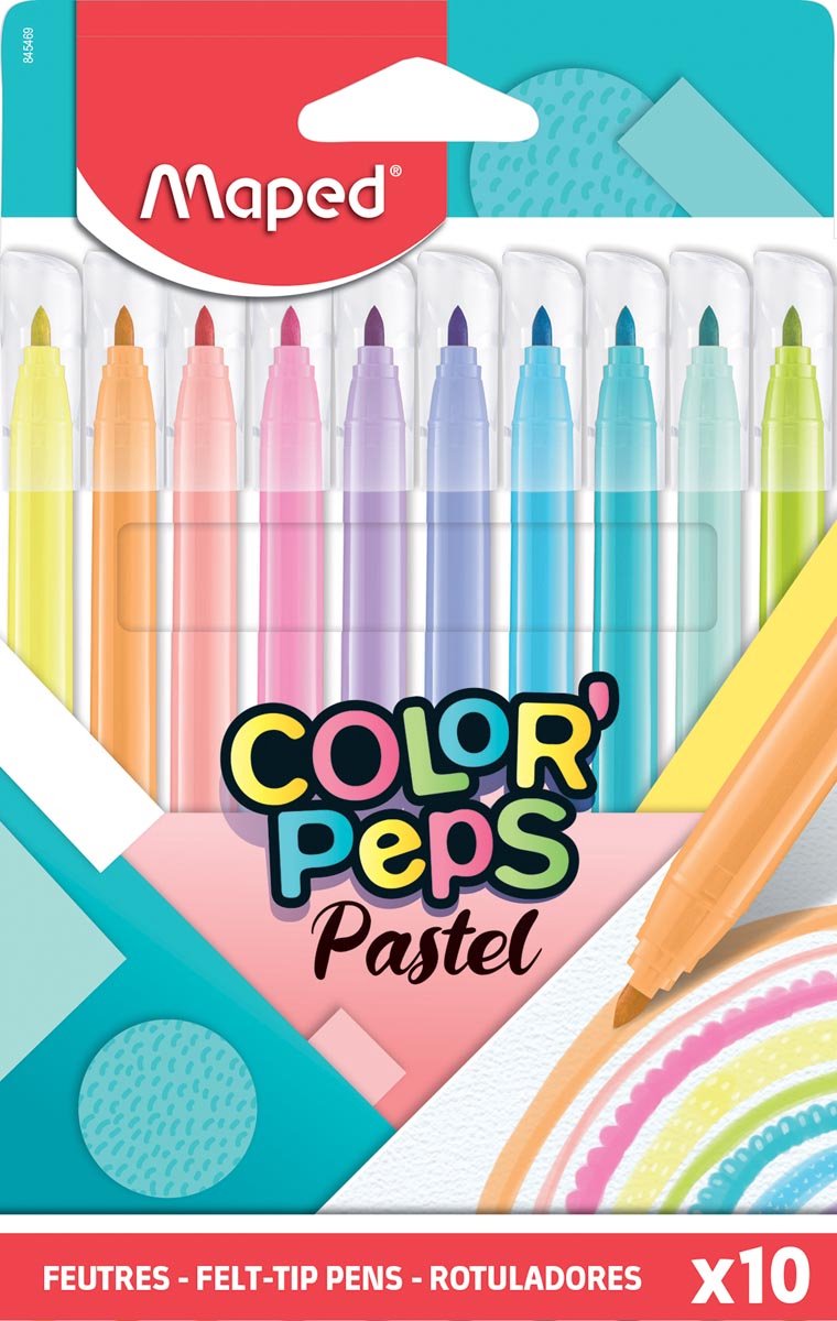 Maped Color'Peps Pastel tusser x10