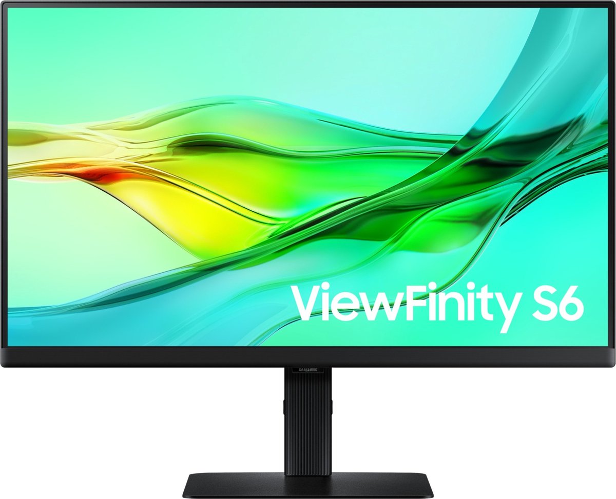 24" Samsung ViewFinity S6 S24D600UAU - 2560x1440 (QHD) - 100Hz - IPS - 90W USB-C - KVM switch