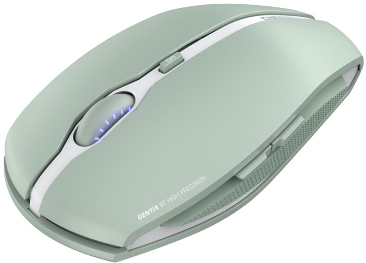 Cherry GENTIX BT - Mus - Optisk - 7 knapper - Grøn