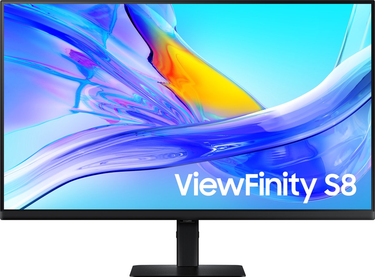 32" Samsung ViewFinity S8 S32D800UAU - 3840x2160 (4K) - 60Hz - VA - 90W USB-C - KVM switch