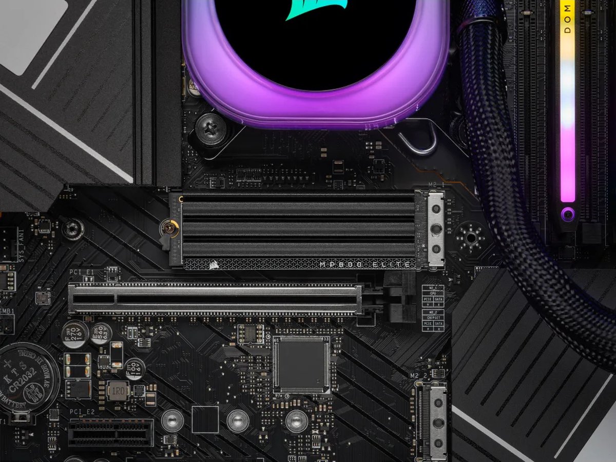 Corsair MP600 ELITE SSD - 1TB - Med køleprofil - M.2 2280 - PCIe 4.0