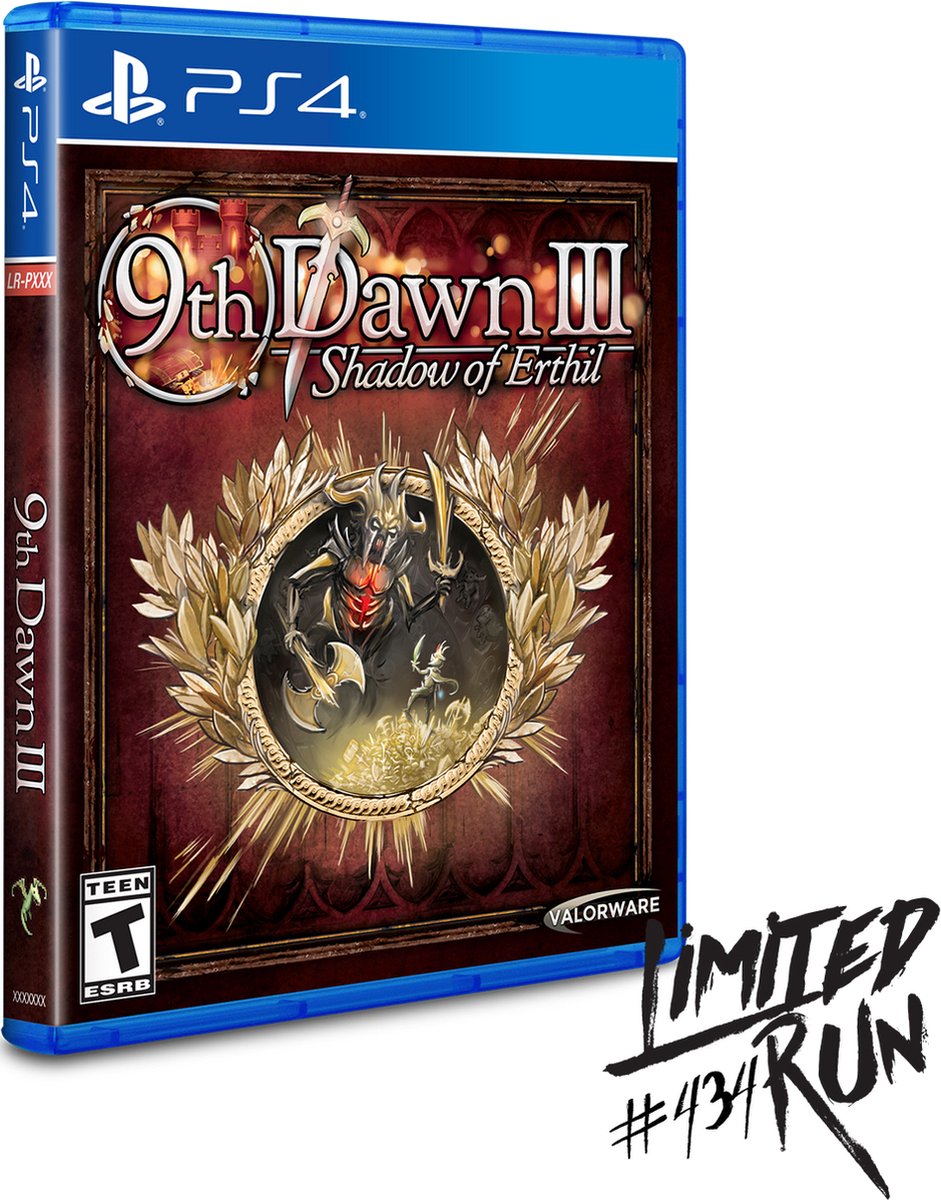 9th Dawn III - Shadow of Erthil (Limited Run #431) - Sony PlayStation 4 - Action/Adventure