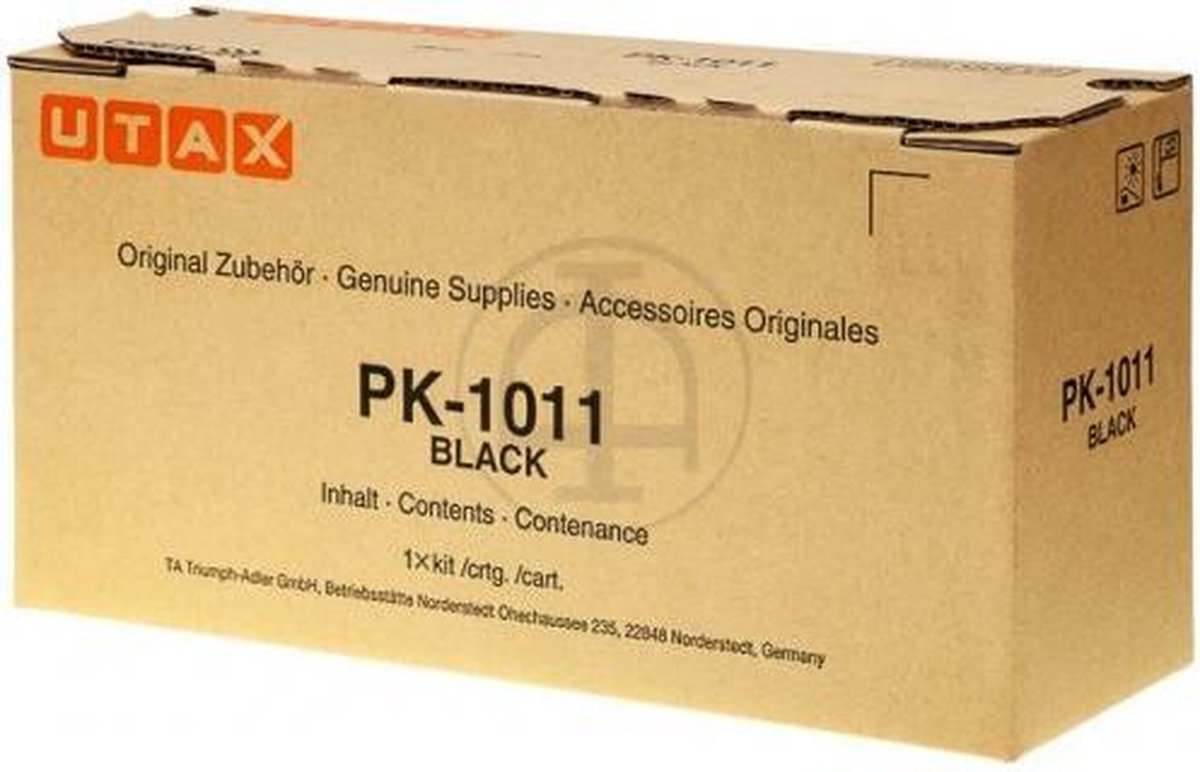 Utax PK-1011 - black - original - toner cartridge