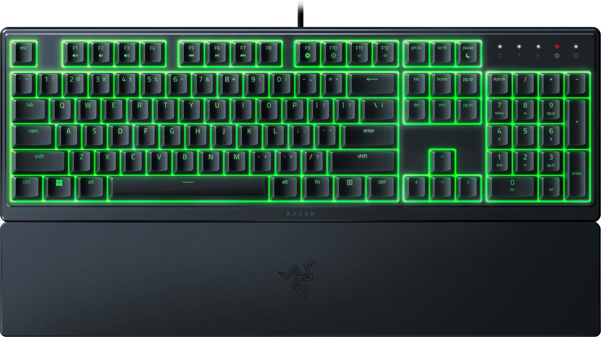 Razer Ornata V3 X - US - Gaming Tastatur - Amerikansk engelsk - Sort