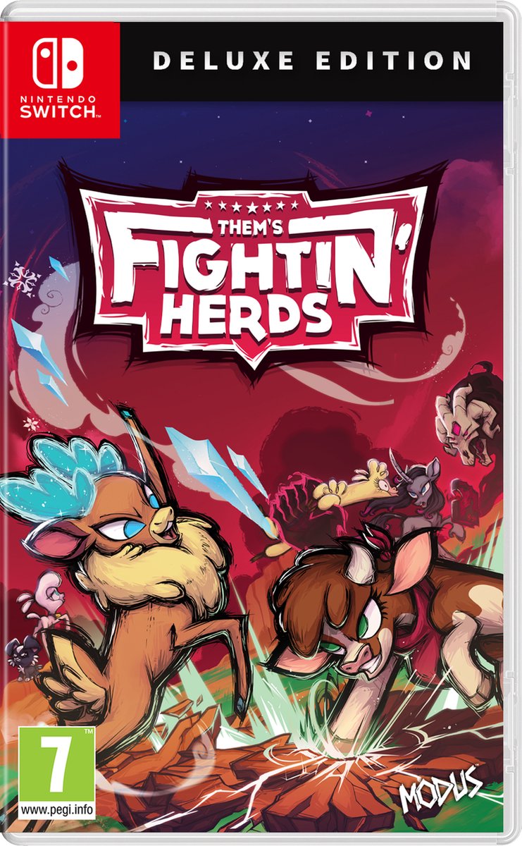 Them's Fightin' Herds - Deluxe Edition - Nintendo Switch - Kamp