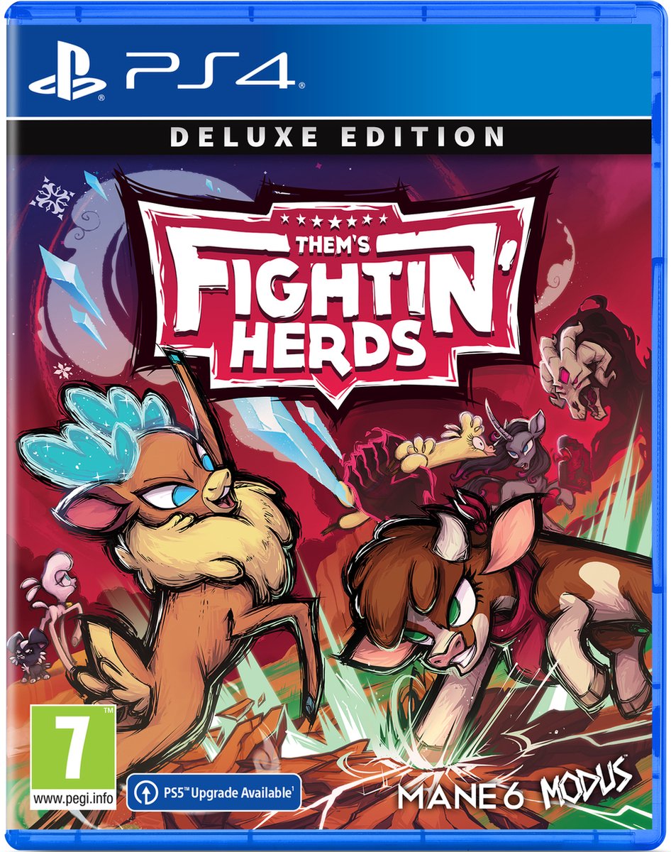 Them's Fightin' Herds - Deluxe Edition - Sony PlayStation 4 - Kamp