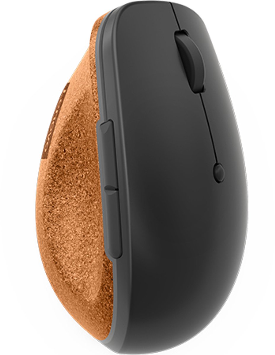 Lenovo Go Wireless Vertical Mouse - Mus - Blue optical - 6 knapper - Brun