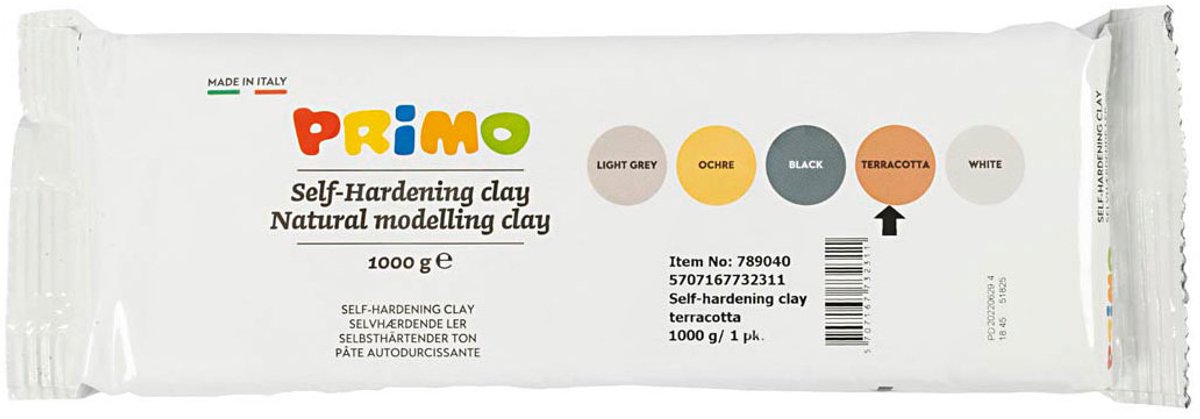 Creativ Company Self-hardening modeling clay Terracotta 1000gr