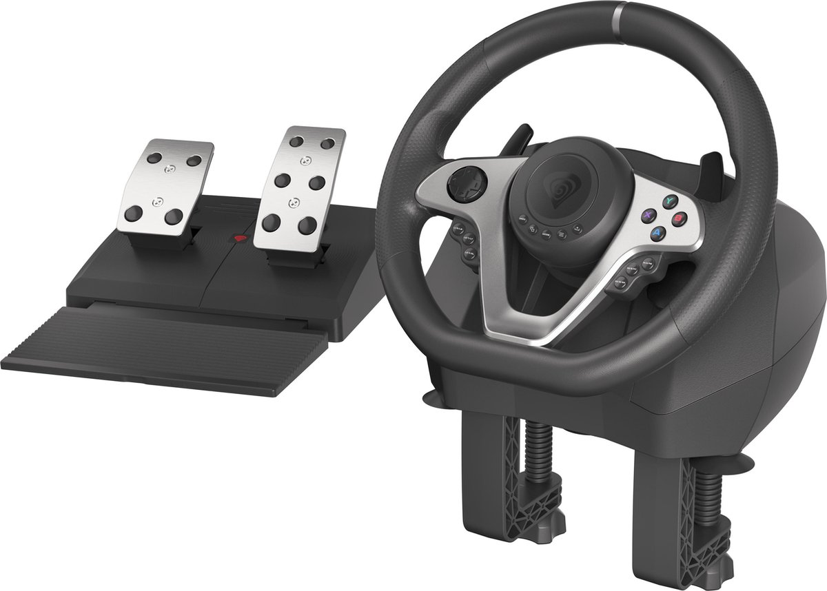 Genesis Seaborg 400 - wheel and pedals set - wired - Wired Controller - Sony PlayStation 4