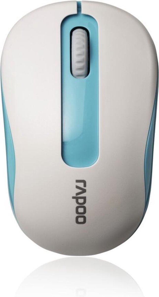 RAPOO M10 PLUS - Mus - Optisk - 3 knapper - Blå