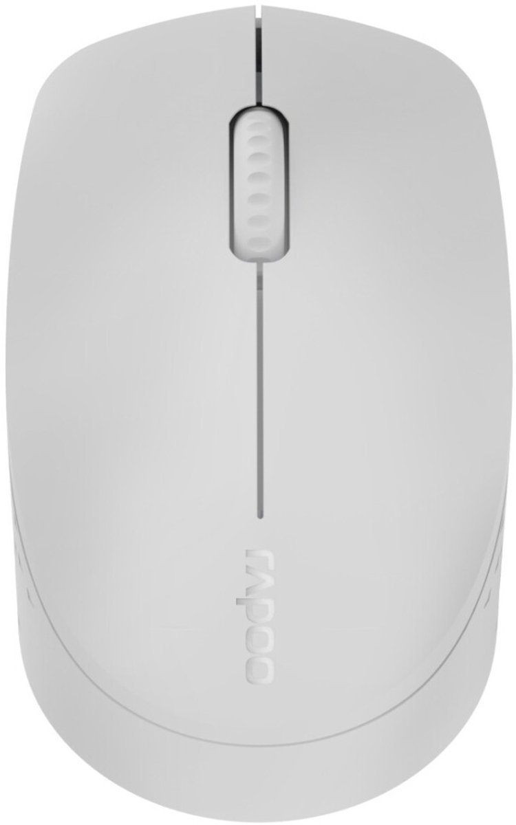 RAPOO M100 Silent - Mus - Optisk - 3 knapper - Hvid