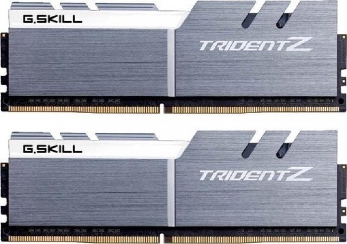 G.Skill Trident Z DDR4-3200 - 32GB - CL16 - Dual Channel (2 pcs) - Intel XMP - Sølv