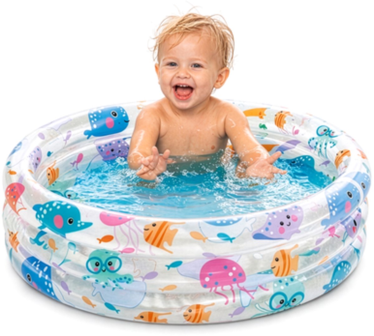 Intex Little Sea Pals 3-ring baby pool, 61x22 cm