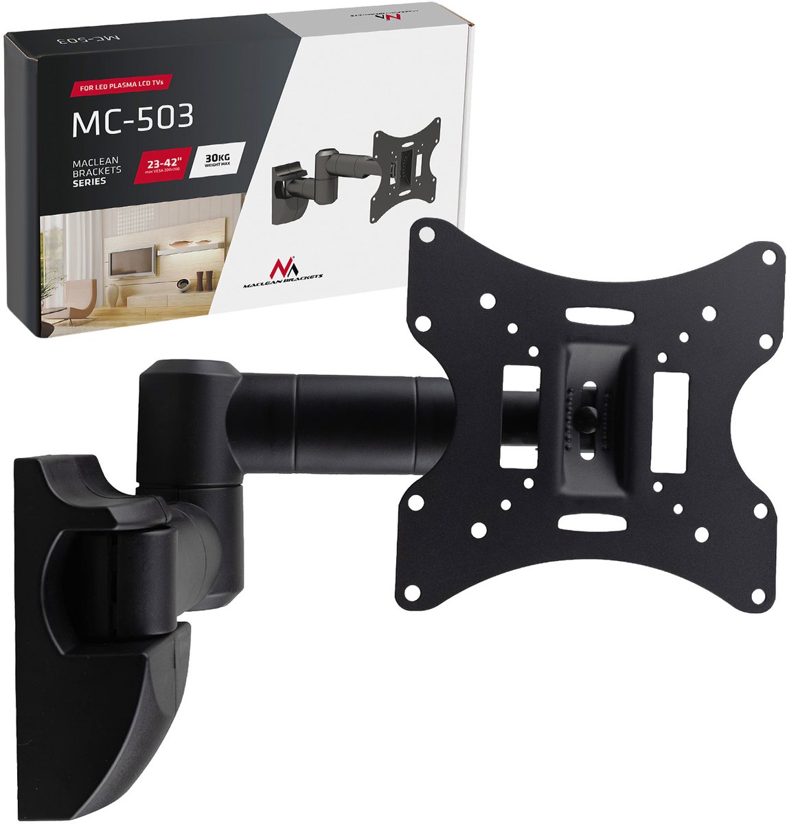 Maclean Adjustable wall mounting kit