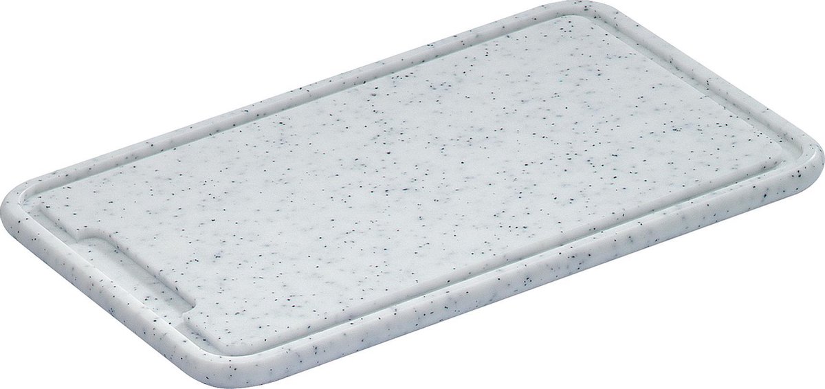 Zassenhaus Carving Board Plastic Light Grey 36x23x