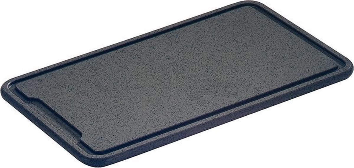 Zassenhaus Carving Board Plastic Dark Grey 42x27x1