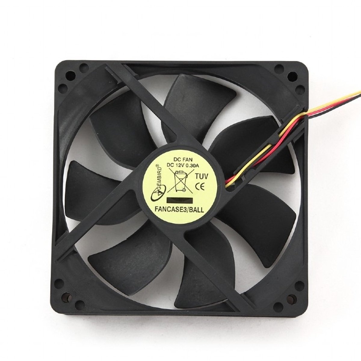 Gembird FANCASE3/Ball - case fan - Kabinet køler - 120mm