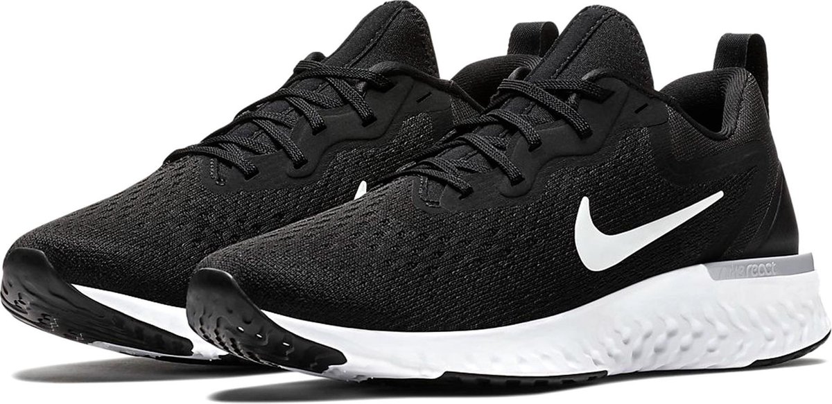 Damen Sneaker Nike Odyssey React Schwarz  (Damen) Schwarz/Weiß Wolfsgrau 39 black