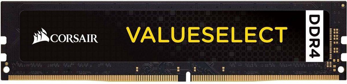 Corsair Value Select DDR4-2666 - 8GB - CL18 - Single Channel (1 pcs) - Sort
