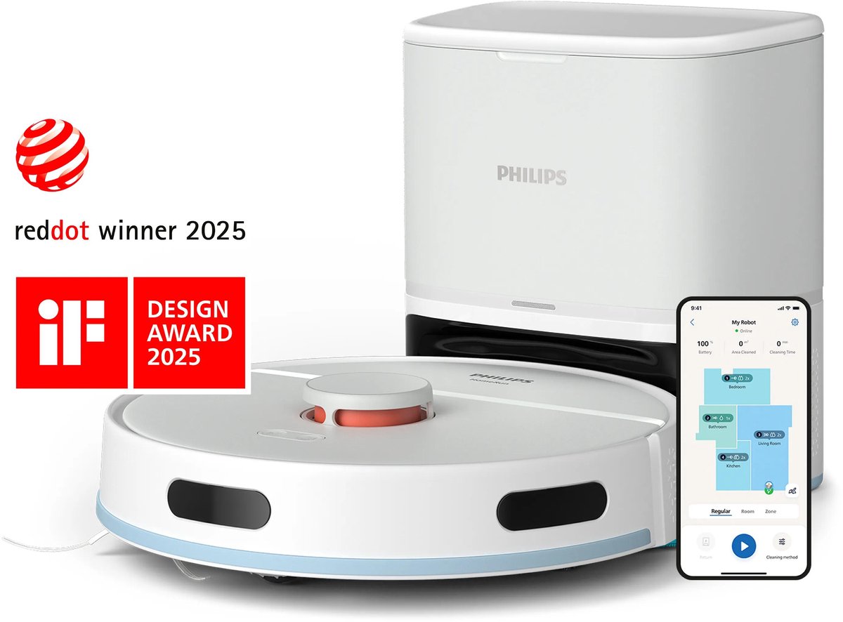 Philips XU2000/10 Saugroboter 2700Pa Dunkelblau dunkelblaue