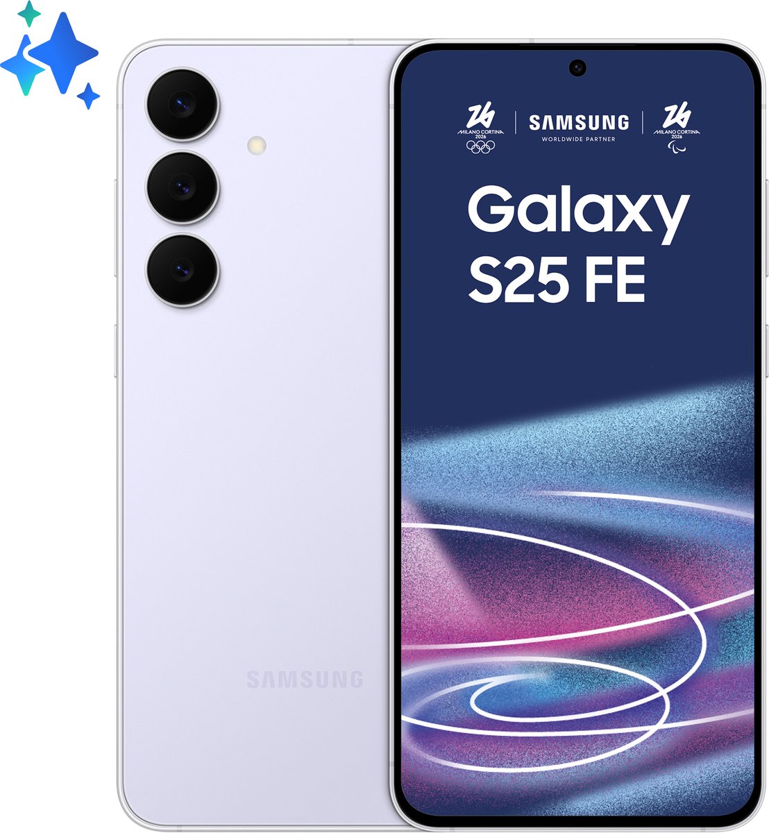 Smartphone Samsung Galaxy S25 Fe 8GB / 128GB 5G Blau 1 Stück 5g