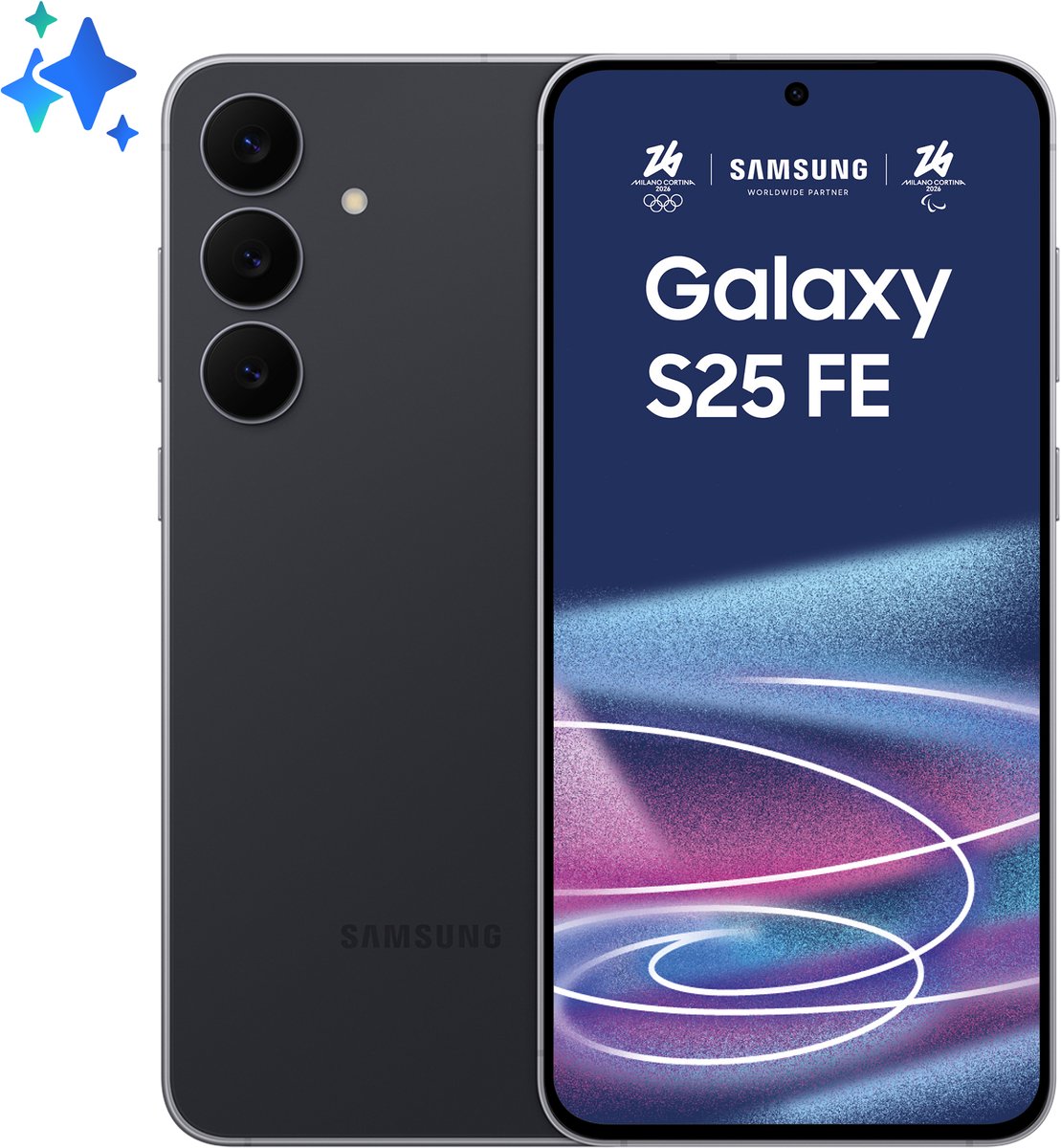 Smartphone Samsung Galaxy S25 Fe 5G 8/128Gb 6,7  120Hz Schwarz Sm-S731 1 Stk 5g