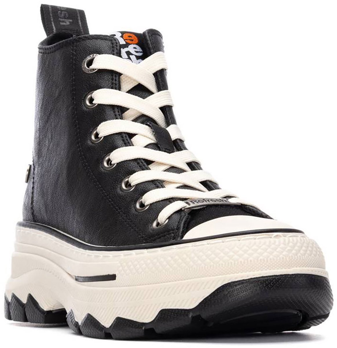 Refresh Baskets Montantes Stiefeletten synthetische Materialien schwarz 38