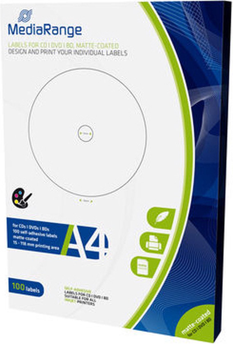 MediaRange - CD/DVD etiketter