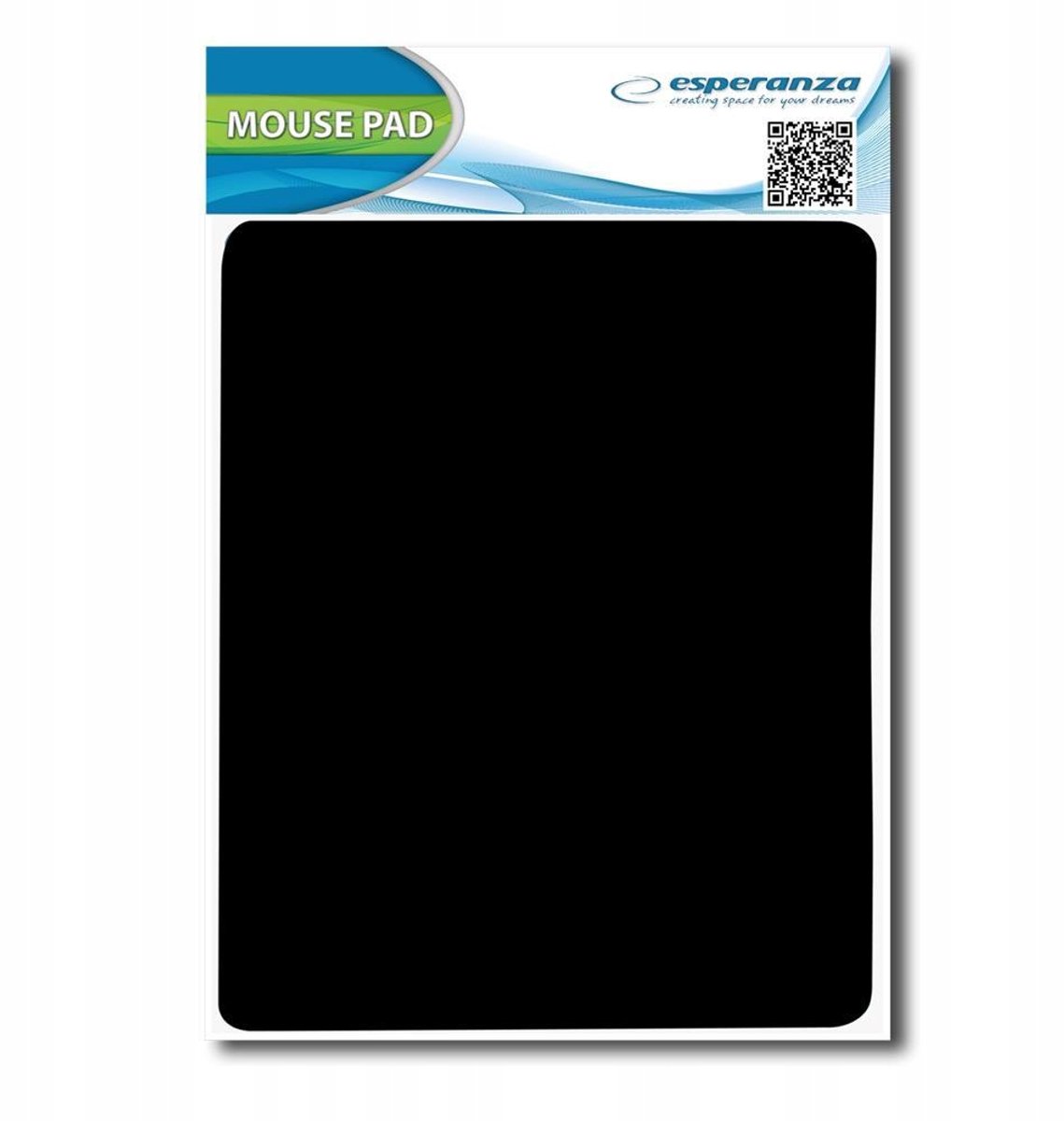 Esperanza Textile Mouse Pad Black