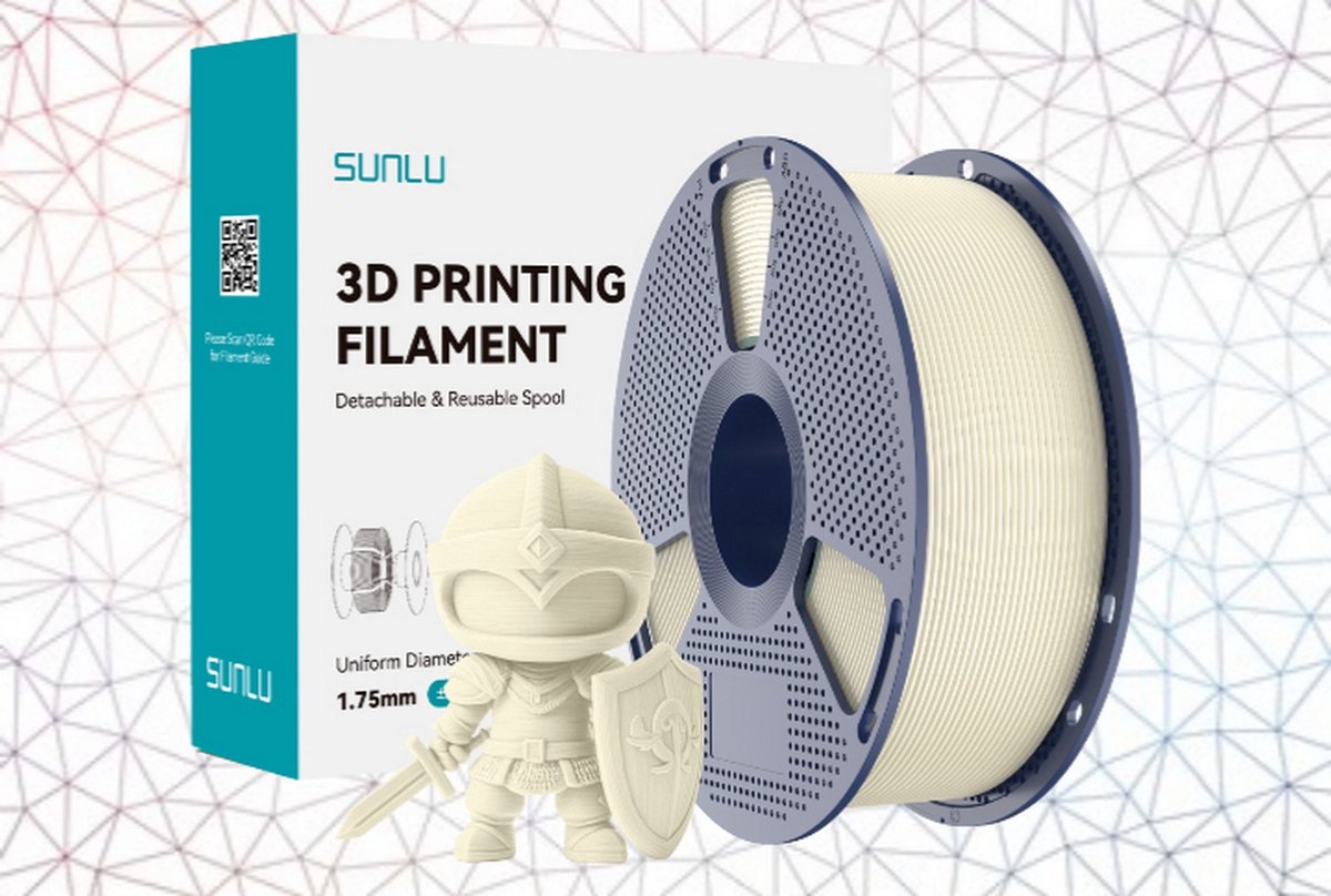 Sunlu PLA+ Filament - Ivory