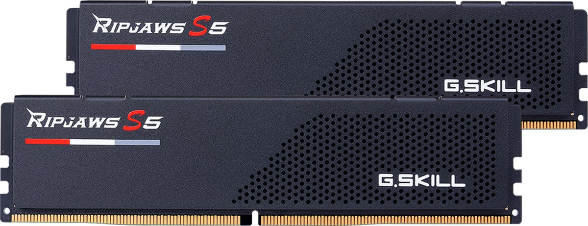 G.Skill Ripjaws S5 DDR5-5600 - 32GB - CL40 - Dual Channel (2 pcs) - Intel XMP - Sort