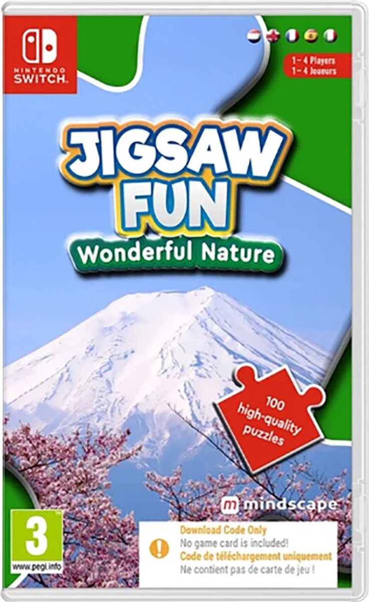 Jigsaw Fun: Wonderful Nature (Code in a Box) - Nintendo Switch - Puslespil