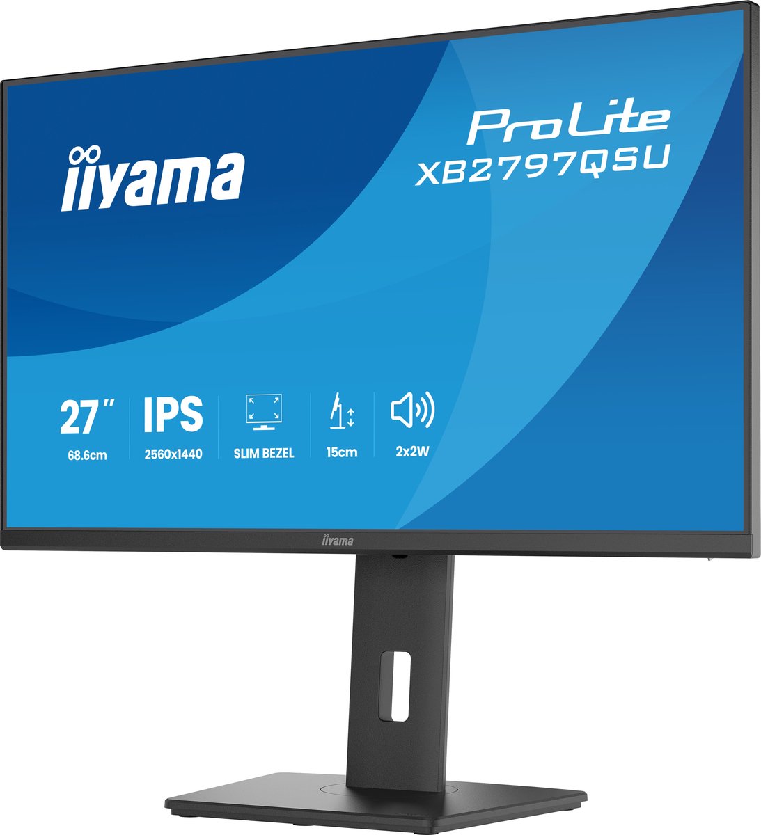 27" iiyama ProLite XB2797QSU-B1 computer monitor