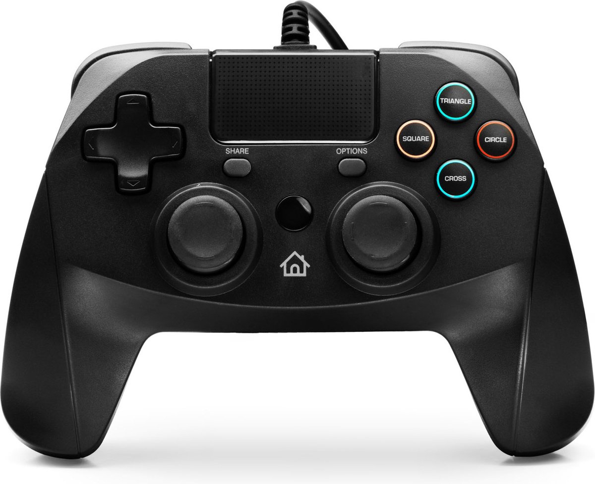 Snakebyte 4 S - Black - Wired Controller - Sony PlayStation 4