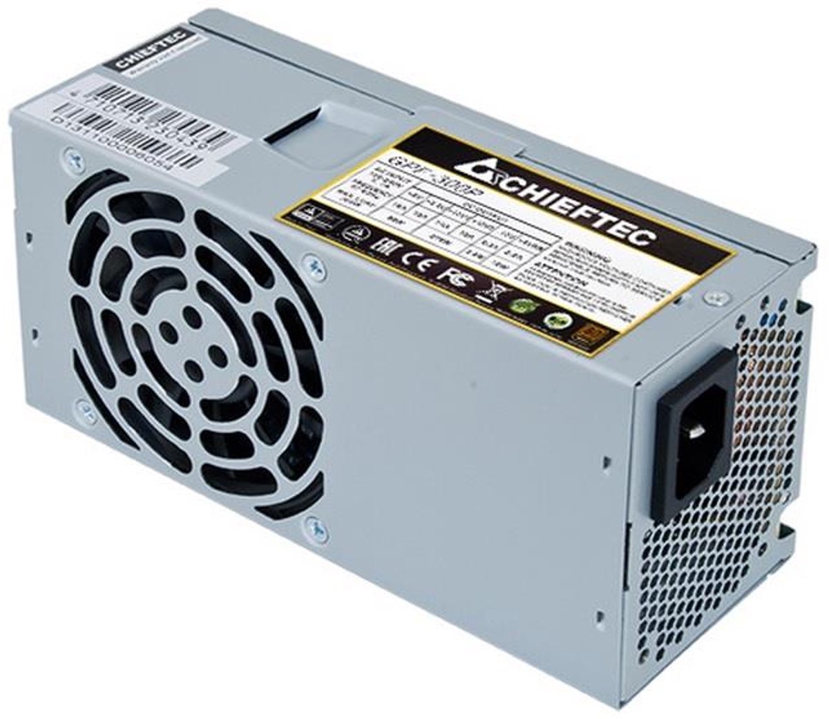 Chieftec Smart Series GPF-400P - power supply - 400 Watt Strømforsyning - 400 Watt - 80 mm - ATX 2.3 - 80 Plus