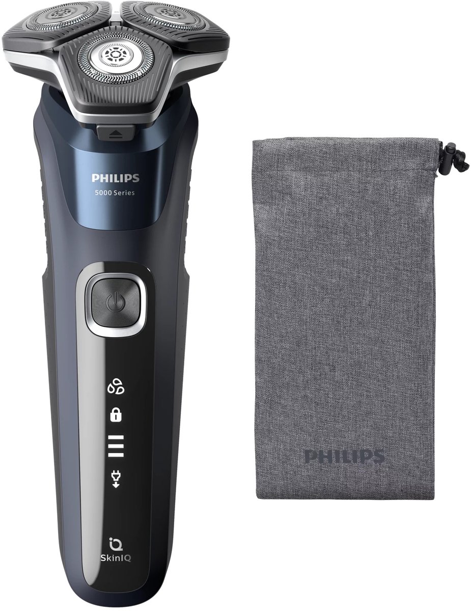 Philips Barbermaskine 5000 Series S5885 - shaver - dark navy/black