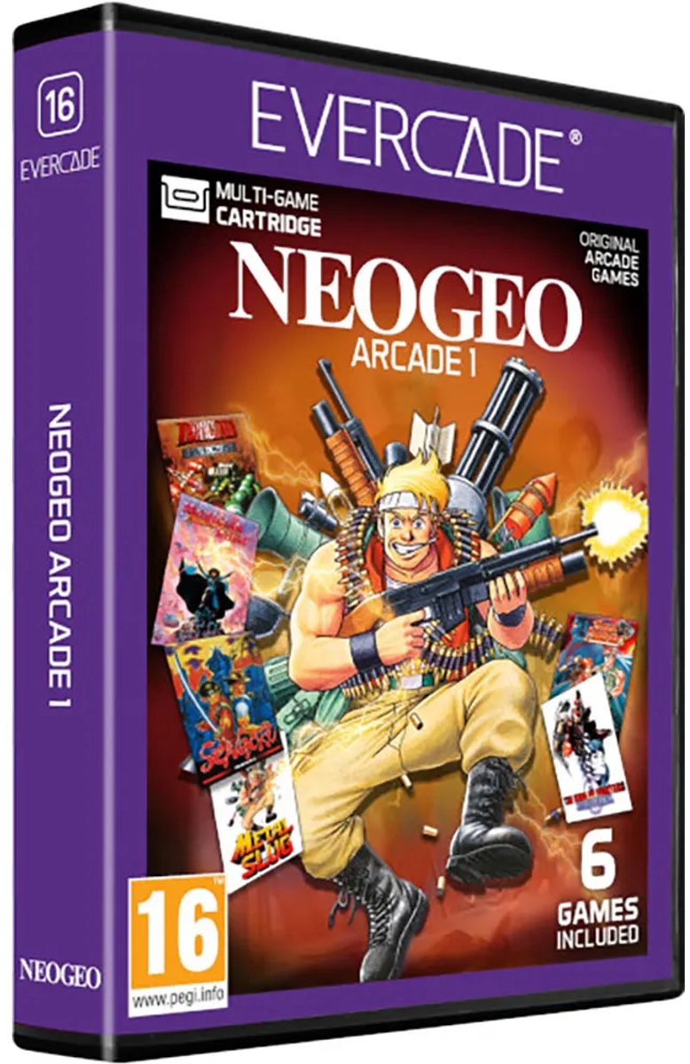 NEOGEO Arcade 1 - Evercade - Retro