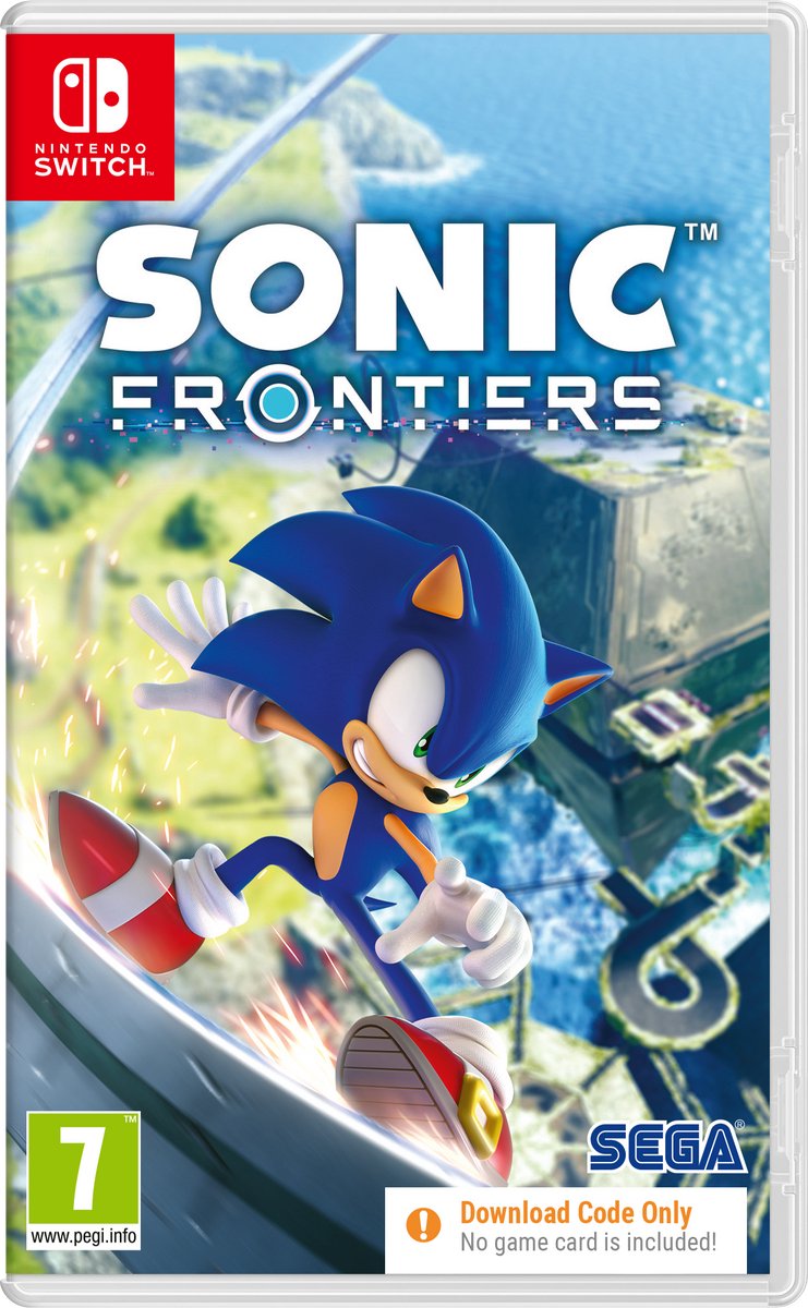 Sonic Frontiers (Code in a Box) - Nintendo Switch - Platformer