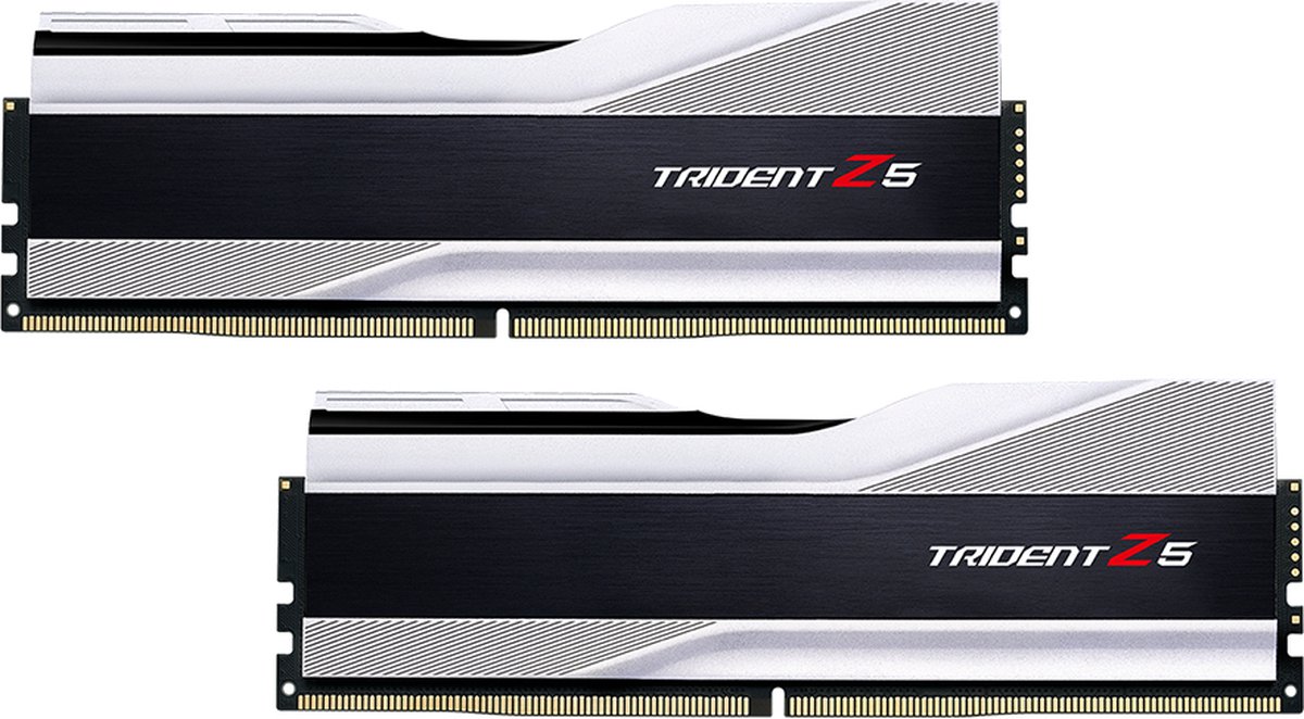 G.Skill Trident Z5 DDR5-5600 - 32GB - CL36 - Dual Channel (2 pcs) - Intel XMP - Sølv