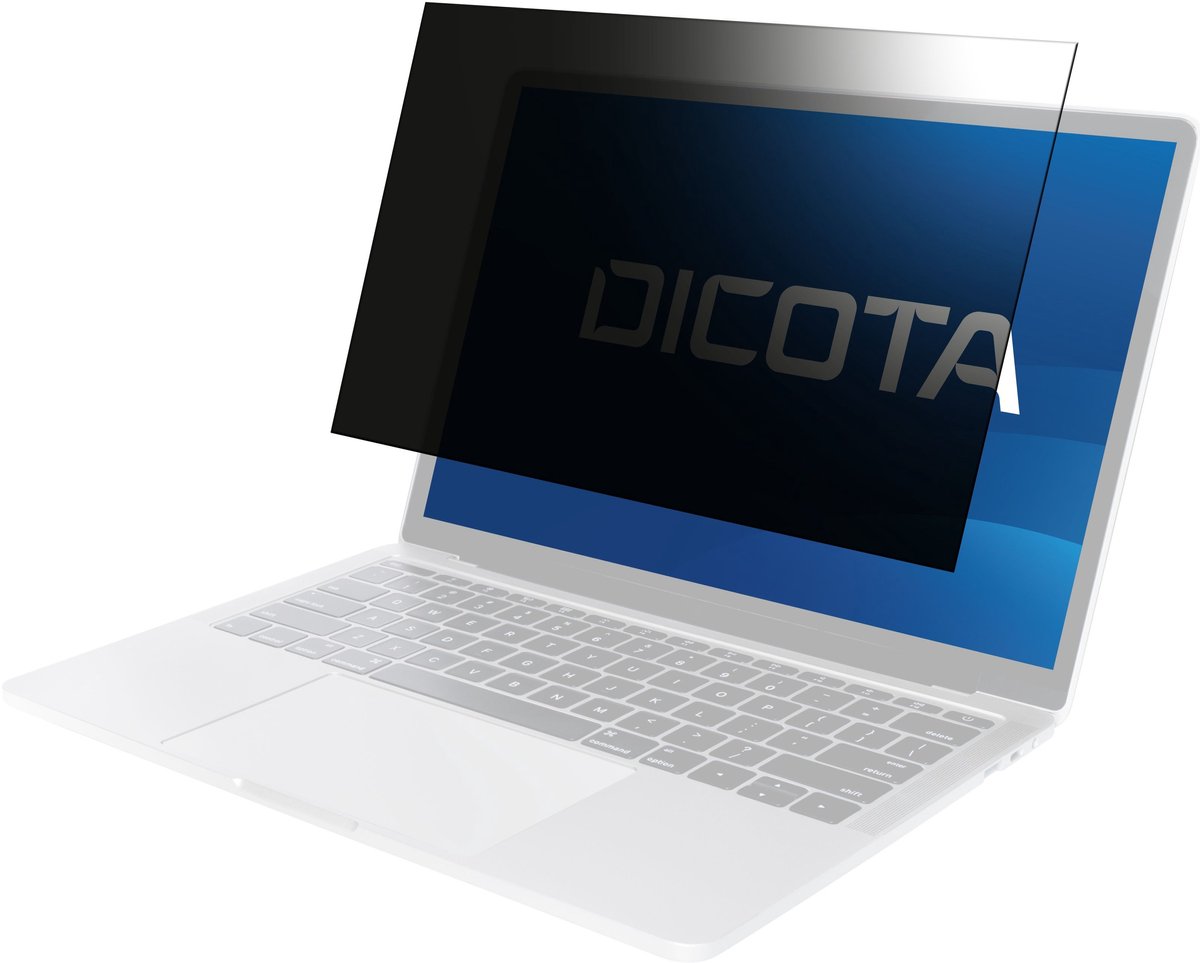 Dicota 4-Way Adhesive Privacy Skærmbeskyttelse til Laptop 14" (16:10) | Sort
