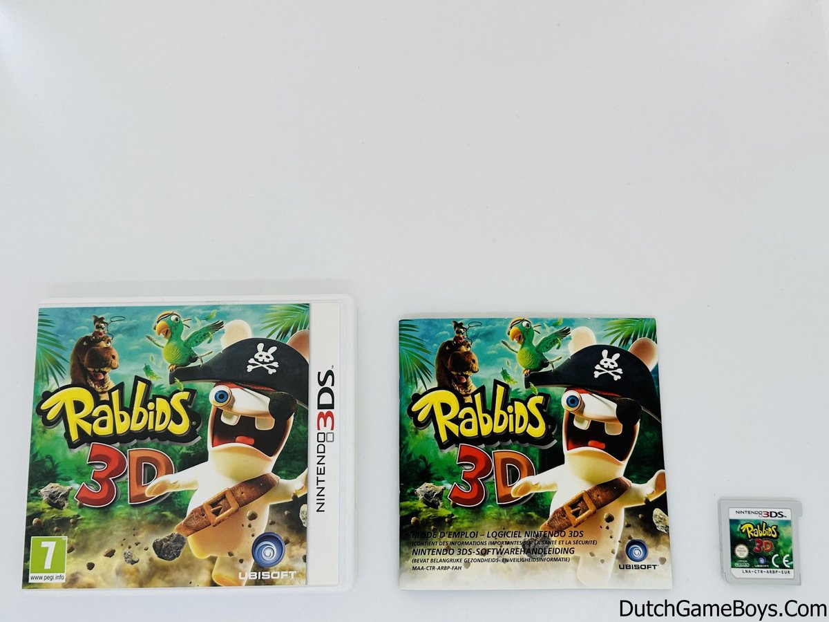 Rabbids 3D - Nintendo 3DS - Action/Adventure